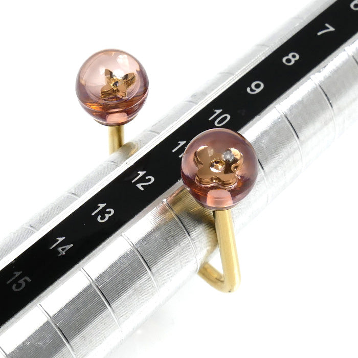 LOUIS VUITTON ルイ・ヴィトン バーグ バブルリング リング・指輪 M65421 14号 レディース【中古】