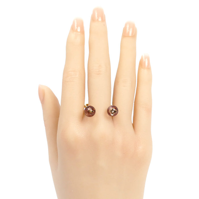 LOUIS VUITTON ルイ・ヴィトン バーグ バブルリング リング・指輪 M65421 14号 レディース【中古】