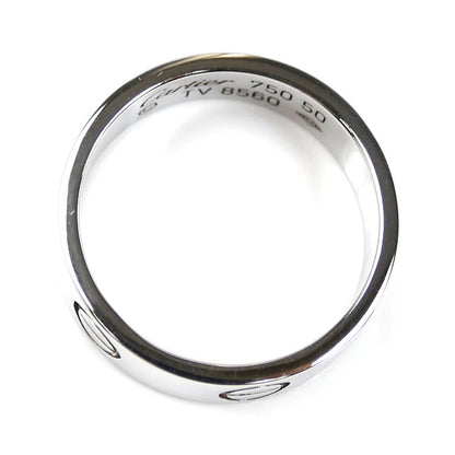 CARTIER カルティエ K18WG ホワイトゴールド ラブ クラシック リング・指輪 B4084750 10号 50 5.6g レディース【中古】【美品】