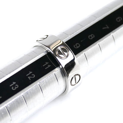 CARTIER カルティエ K18WG ホワイトゴールド ラブ クラシック リング・指輪 B4084750 10号 50 5.6g レディース【中古】【美品】