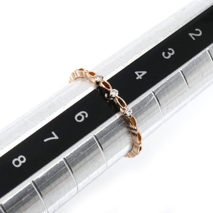 canal4℃ カナルヨンドシー K10PG ピンクゴールド リング・指輪 152326143102 ダイヤモンド 5号 0.6g レディース【中古】