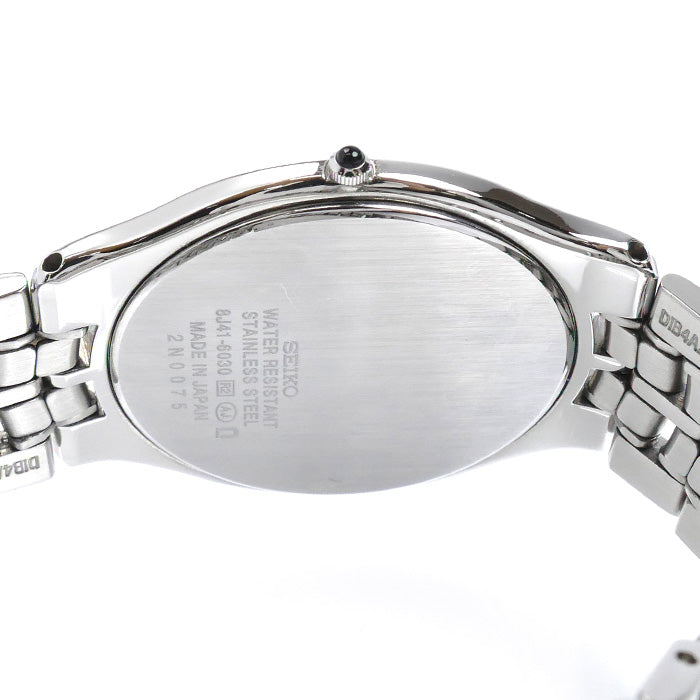 SEIKO セイコー DOLCE 腕時計 電池式 シルバー SACL009/8J41-6030 メンズ【中古】【美品】