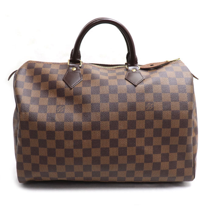 LOUIS VUITTON ルイ・ヴィトン スピーディー35 ボストンバッグ ダミエ ブラウン N41523 SP3028 ユニセックス【中古】