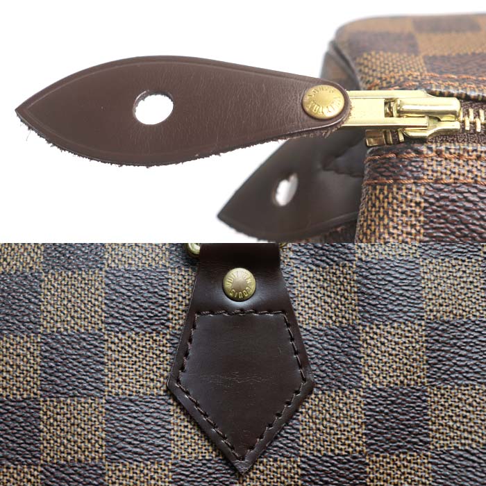 LOUIS VUITTON ルイ・ヴィトン スピーディー35 ボストンバッグ ダミエ ブラウン N41523 SP3028 ユニセックス【中古】