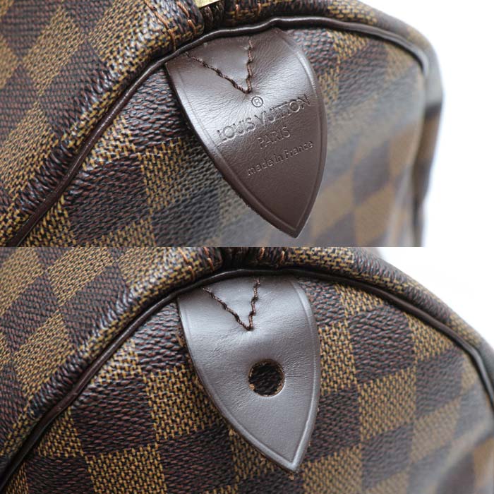 LOUIS VUITTON ルイ・ヴィトン スピーディー35 ボストンバッグ ダミエ ブラウン N41523 SP3028 ユニセックス【中古】