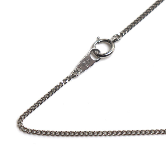 Pt850プラチナ ネックレス 喜平2面カット 3.6g 40cm レディース【中古】