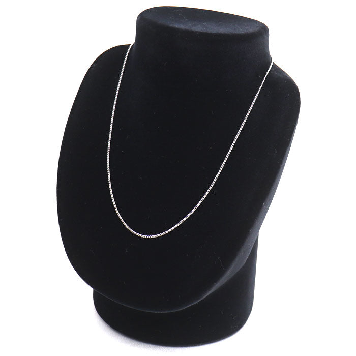 Pt850プラチナ ネックレス 喜平2面カット 3.6g 40cm レディース【中古】