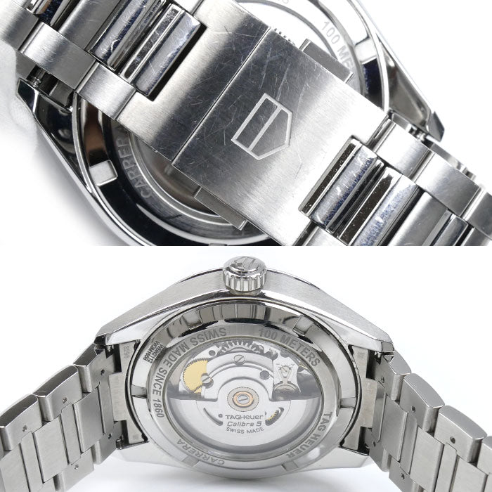 TAG HEUER タグホイヤー カレラ 腕時計 自動巻き WBN2112.BA0639 メンズ【中古】
