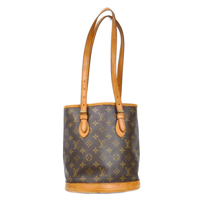 LOUIS VUITTON ルイ・ヴィトン バケットPM トートバッグ ブラウン M42238 FL0094【中古】