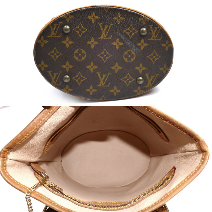 LOUIS VUITTON ルイ・ヴィトン バケットPM トートバッグ ブラウン