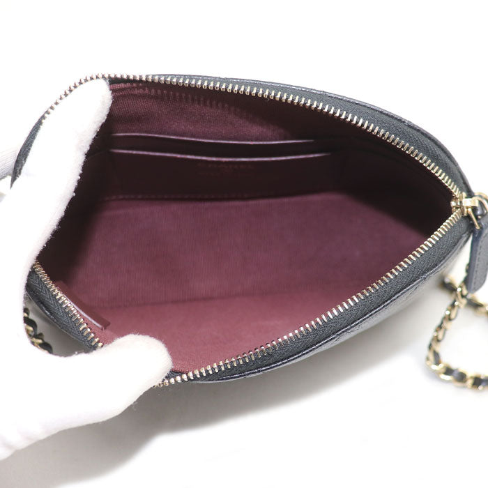 CHANEL シャネル マトラッセ ショルダーバッグ ブラック AP4016 レディース【中古】