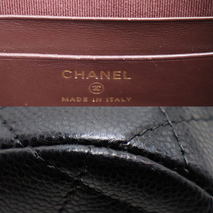 CHANEL シャネル マトラッセ ショルダーバッグ ブラック AP4016 レディース【中古】