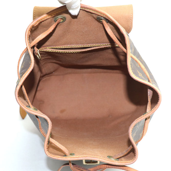 LOUIS VUITTON ルイ・ヴィトン モンスリMM リュック・デイパック ブラウン M51136 SP0928 ユニセックス【中古】