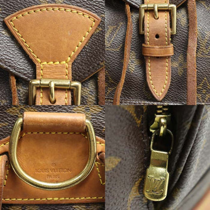 LOUIS VUITTON ルイ・ヴィトン モンスリMM リュック・デイパック ブラウン M51136 SP0928 ユニセックス【中古】