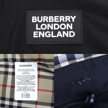 BURBERRY バーバリー ステンカラーコート ブラック 8022731 38 レディース【中古】
