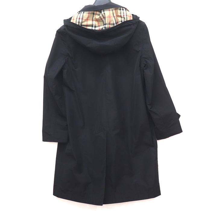BURBERRY バーバリー ステンカラーコート ブラック 8022731 38 レディース【中古】