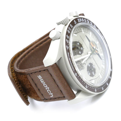 Swatch スウォッチ OMEGAxswatch オメガxスウォッチ 腕時計 電池式 ミッション トゥ サターン SO33T100 スピードマスター メンズ【中古】【美品】