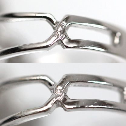 K18WG ホワイトゴールド カレライカレラ リング・指輪 15号 7.7g レディース【中古】