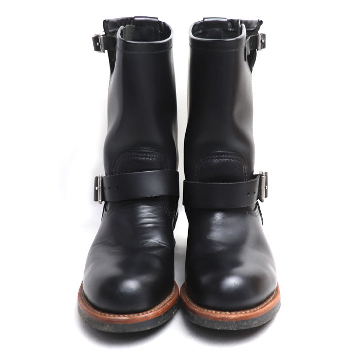 RED WING レッドウィング エンジニアブーツ ブーツ ブラック 02268-3 
8D メンズ【中古】