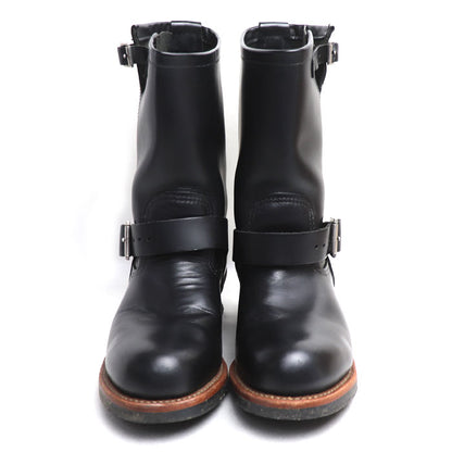 RED WING レッドウィング エンジニアブーツ ブーツ ブラック 02268-3 
8D メンズ【中古】