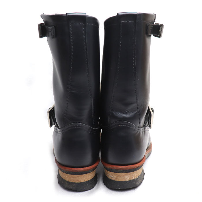 RED WING レッドウィング エンジニアブーツ ブーツ ブラック 02268-3 
8D メンズ【中古】