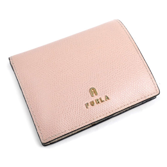 Furla フルラ カメリア S コンパクトウォレット 二つ折り財布 ピンク WP00304 レディース【中古】