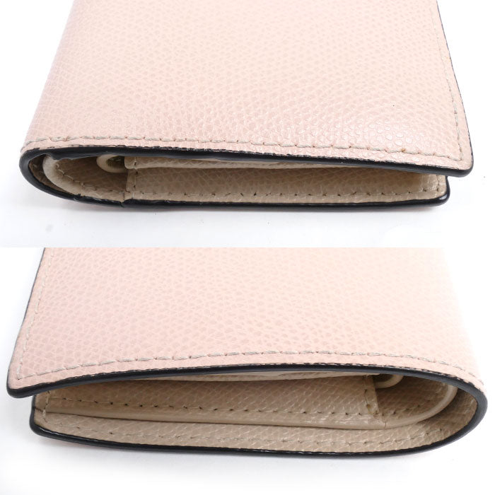 Furla フルラ カメリア S コンパクトウォレット 二つ折り財布 ピンク WP00304 レディース【中古】