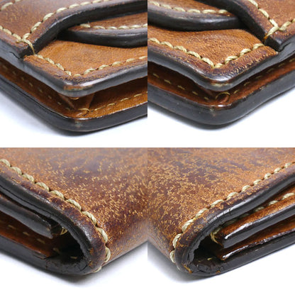 土屋鞄 ツチヤカバン ベルト ウルバーノ カードケース ブラウン メンズ【中古】