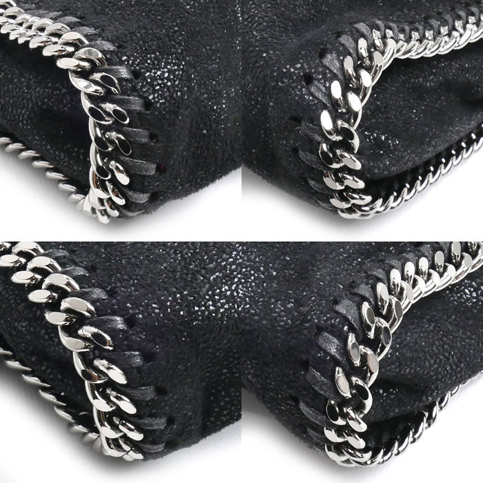 Stella McCartney ステラマッカートニー ファラベラ タイニー 2Wayショルダーバッグ ブラック 391698 W9132 レディース【中古】