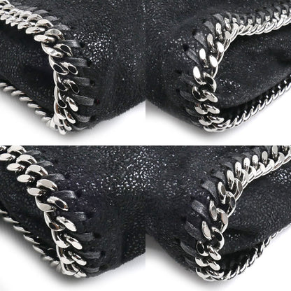 Stella McCartney ステラマッカートニー ファラベラ タイニー 2Wayショルダーバッグ ブラック 391698 W9132 レディース【中古】