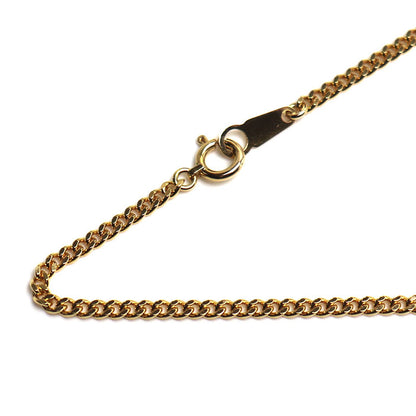 K18YG イエローゴールド ネックレス 喜平2面カット 10.0g 50cm ユニセックス【中古】