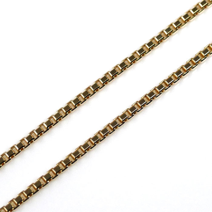 K18YG イエローゴールド ネックレス ベネチアン 10.0g 60cm ユニセックス【中古】