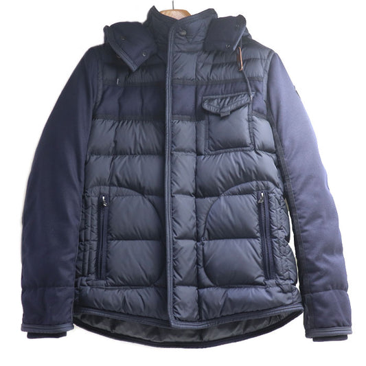 MONCLER モンクレール ライアン GIUBBOTTO ダウンジャケット ネイビー B2091439285 
1 メンズ【中古】