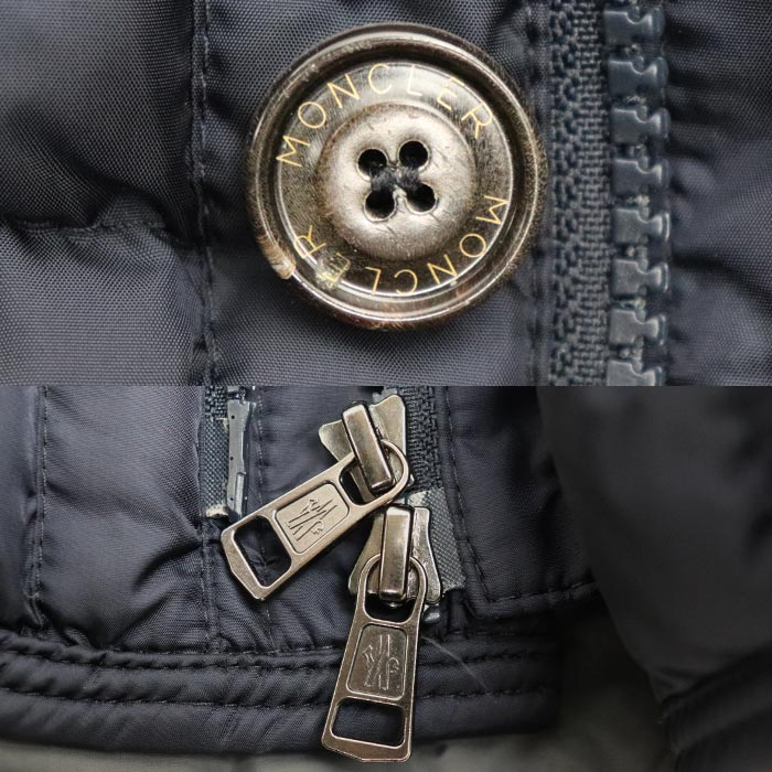 MONCLER モンクレール ライアン GIUBBOTTO ダウンジャケット ネイビー B2091439285 
1 メンズ【中古】