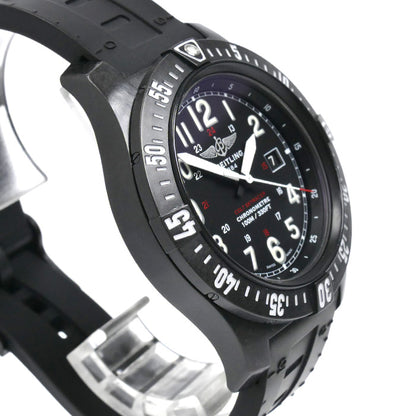 BREITLING ブライトリング コルト スカイレーサー 腕時計 電池式 ブラック X74320E4/BF87 メンズ【中古】【美品】