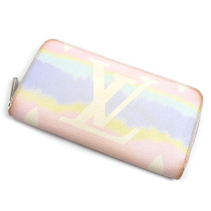LOUIS VUITTON ルイ・ヴィトン ジッピーウォレット 長財布 ラウンドファスナー エスカル ピンク M69110 GI0260 レディース【中古】