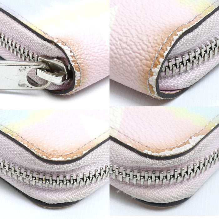 LOUIS VUITTON ルイ・ヴィトン ジッピーウォレット 長財布 ラウンドファスナー エスカル ピンク M69110 GI0260 レディース【中古】