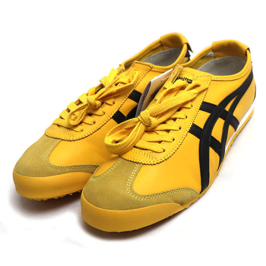 ONITSUKA TIGER オニツカタイガー メキシコ 66 スニーカー イエロー/ブラック 1183C102 28cm メンズ【未使用】【買取品】