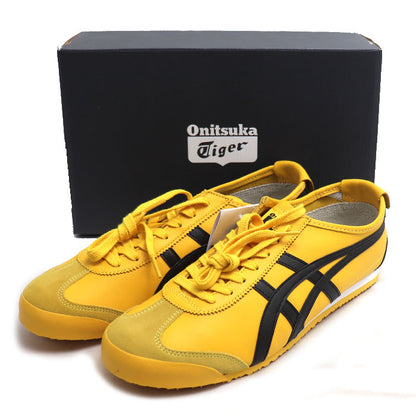 ONITSUKA TIGER オニツカタイガー メキシコ 66 スニーカー イエロー/ブラック 1183C102 28cm メンズ【未使用】【買取品】