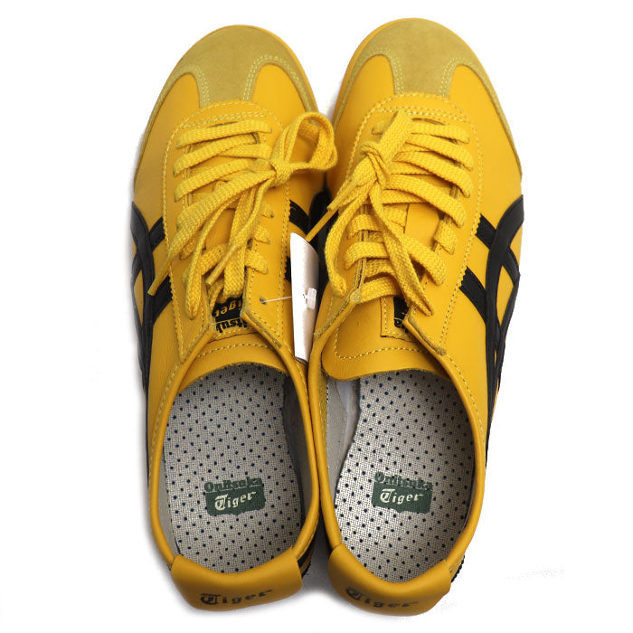 ONITSUKA TIGER オニツカタイガー メキシコ 66 スニーカー イエロー/ブラック 1183C102 28cm メンズ【未使用】【買取品】