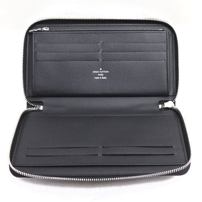 LOUIS VUITTON ルイ・ヴィトン ジッピーオーガナイザーNM 長財布 ラウンドファスナー ダミエグラフィット N60111 ICチップ メンズ【中古】