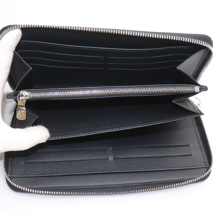 LOUIS VUITTON ルイ・ヴィトン ジッピーオーガナイザーNM 長財布 ラウンドファスナー ダミエグラフィット N60111 ICチップ メンズ【中古】