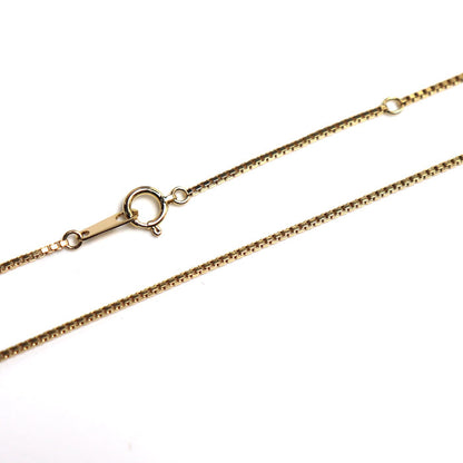 K18YG イエローゴールド ネックレス ベネチアン 4.2g 40cm レディース【中古】