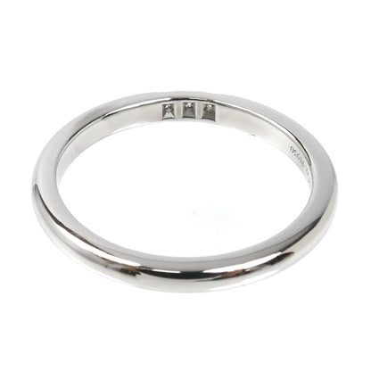 TIFFANY&Co. ティファニー Pt950プラチナ ウェディング 3PD リング・指輪 61000895 ダイヤモンド 10号 3.5g レディース【中古】【美品】