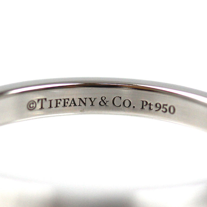 TIFFANY&Co. ティファニー Pt950プラチナ ウェディング 3PD リング・指輪 61000895 ダイヤモンド 10号 3.5g レディース【中古】【美品】