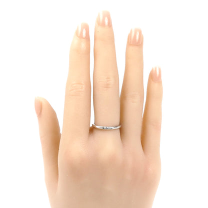 TIFFANY&Co. ティファニー Pt950プラチナ ウェディング 3PD リング・指輪 61000895 ダイヤモンド 10号 3.5g レディース【中古】【美品】