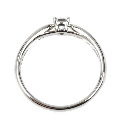 TIFFANY&Co. ティファニー Pt950プラチナ ソリティア リング・指輪 ダイヤモンド0.21ct 11号 3.5g レディース【中古】