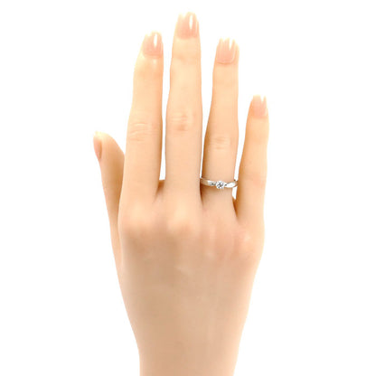 TIFFANY&Co. ティファニー Pt950プラチナ ソリティア リング・指輪 ダイヤモンド0.21ct 11号 3.5g レディース【中古】