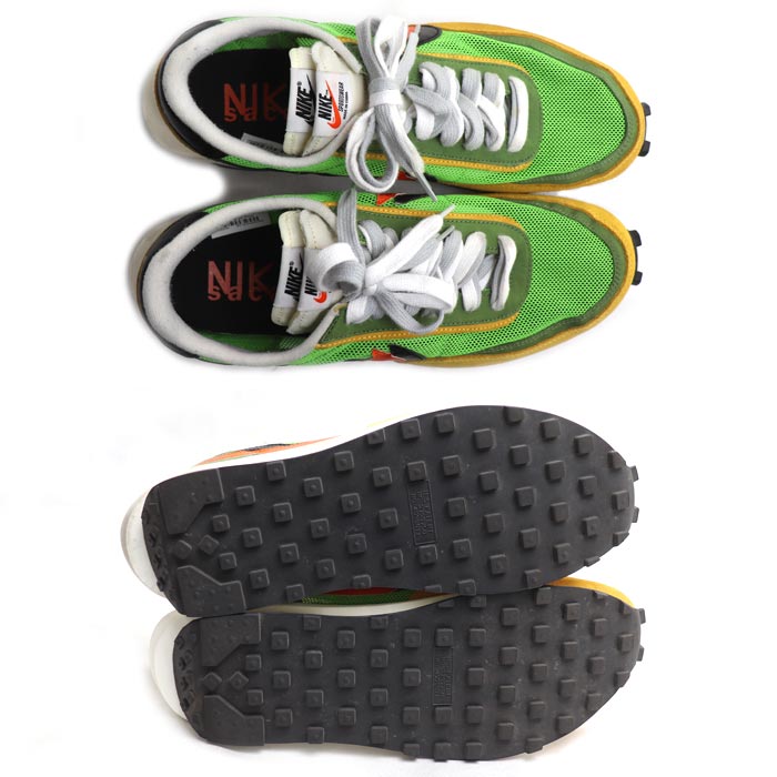 NIKE ナイキ NIKE × sacai スニーカー LDワッフル グリーン BV0073-300 28cm メンズ【中古】