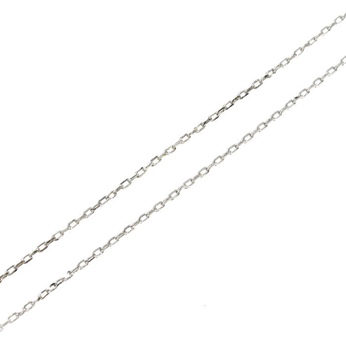 Vendome Aoyama ヴァンドーム青山 K10WG ホワイトゴールド ネックレス AJBN137440DI/ADVZ000705WG ダイヤモンド 1.2g 40cm レディース【中古】